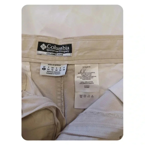 Columbia Cargo  Khaki Pants Size 6 - Picture 6 of 6